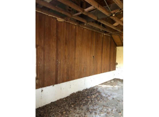 Vintage Barn Bead Board - Some Painted & Some Natural- Walls - Ceiling