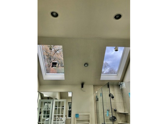 A Pair Of Verulux Thermopane Skylights 28.5 X 52 -  Bathroom
