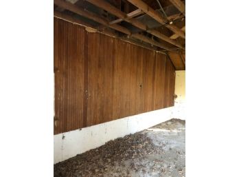 Vintage Barn Bead Board - Some Painted & Some Natural- Walls - Ceiling