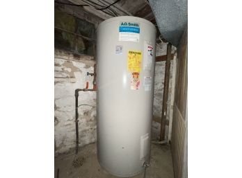 An A.O. Smith 119 Gallon Hot Water Heater