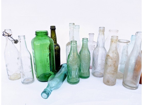 Collection Of Old Bottles #1