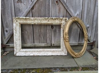 Collection Of 2 Antique Wood Frames