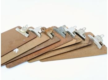 Vintage Collection Of Clipboards Lot #1