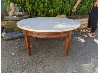 Vintage Stone Top Coffee Table