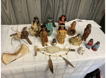 Native American Themed Items Mix Lot