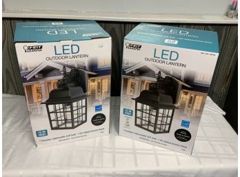 New In Box Outdoor Wall Mount Lanterns