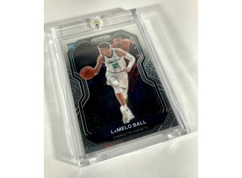 LaMelo Ball RC '20-21 Panini Prizm Basketball Featured Rookie Card