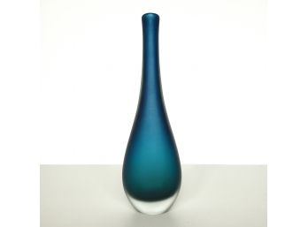 Signed Late 50s Paolo Venini Inciso Murano Glass Vase