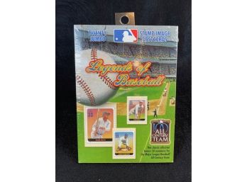 Legends Of Baseball Postal Stamp Image Postcard Set