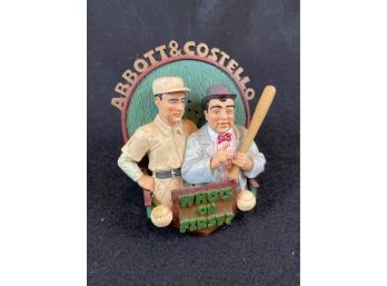 Abbott And Costello Who's On First Ornament