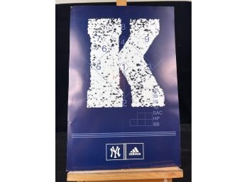 NY Yankees Promotional Sign