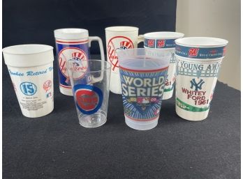 Baseball Drinking Cup Lot