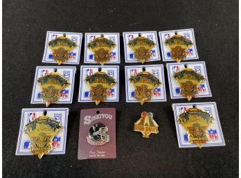 NFL And Super Bowl Pin Lot