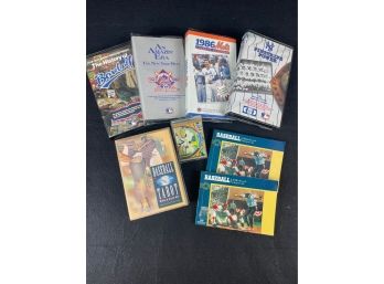 Baseball VHS Tapes And Tarot Card Set