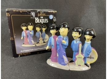 The Beatles Animated Salt And Pepper Shaker Set