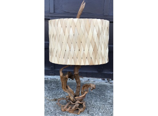 Large Driftwood Lamp 50' High
