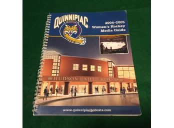 2002-2005 Quinnipiac Women's Hockey Guide. Hamden, CT. 124 Pages Text And Photographs.