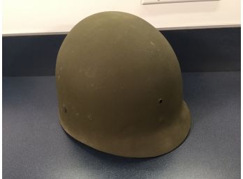 World War II U.S. Army Helmet Liner With Chin Strap. Medium Size. George Frost Co.