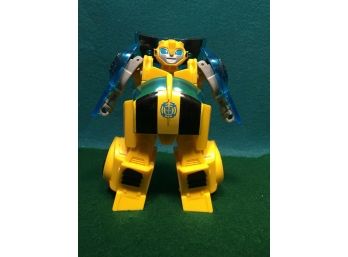 Vintage Transformers Rescue Bots Energize Bumblebee Yellow Blue Car Camaro. Hasbro Tomy.