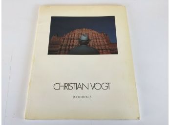 Christian Vogt Photedition 5 Illustrated Soft Cover Book Publ. 1982 Female Nudes.
