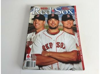 2010 Boston Red Sox Official Yearbook In Excellent Condition.