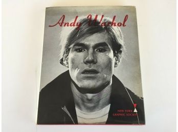 Andy Warhol. New York Graphic Society. John Coplans. Hard Cover Book With Dust Jacket.