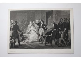 The Morning Of The 18Th Brumaire Engraving - Napoleon And Josephine