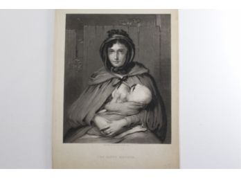 The Gipsy Mother Engraving