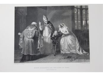 Queen Elizabeth And Duke Of York By Robinson