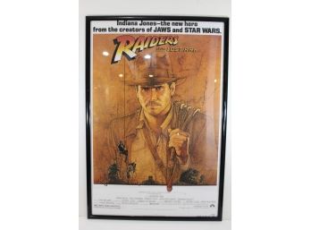 Raiders Of The Lost Ark Poster - Framed