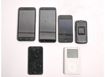 Collection Of Early Gen Smart Phones & IPods