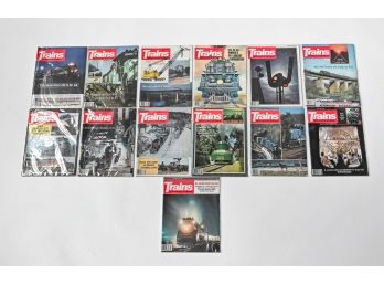 Collection Of Trains Magazines