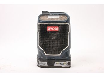 Ryobi AM/FM Battery Powered MP3 Compatible Portable Radio