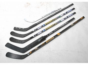 Collection Of Hockey Sticks