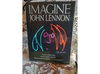 Classic Vintage John Lennon Book, Imagine