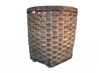 Oversized Vintage Basket With Handles, Endless Possibilities!