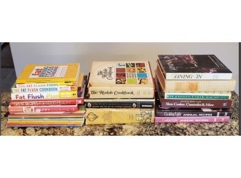 Lot Of 15 Delicious Recipe S Only - Cook Books & 18 Cooking Magazines