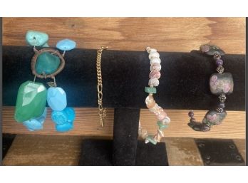 Collection Of  Four Uniquely Beautiful Bracelets