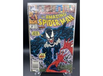 Amazing Spiderman #332 1st Time Venom Depicted Long Tongue Drool Comic Book