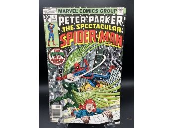 Spectacular Spiderman #4 1st Cameo App. Hitman Comic Book