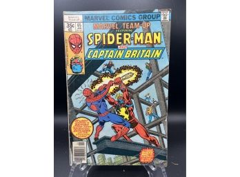 Marvel Team-up #65 1st App. Capt. Britain In The U.S. Comic Book