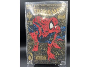 Spiderman #1 Gold Cover 2nd Print Sealed Comic Book
