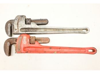Pair Of 18' Ridgid Pipe Wrenches