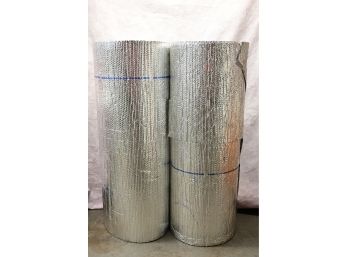 Two Rolls Of 5/16' R6 Foil Duct Insulation