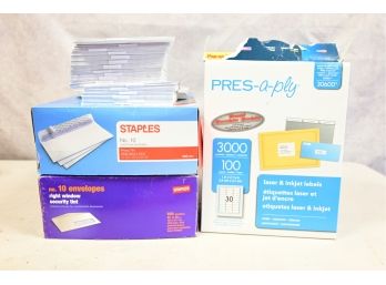 Staples Envelopes, Address Labels And More