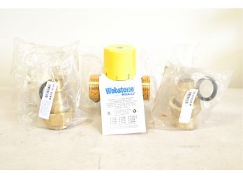 Webstone Forged Brass Thermostatic Mix Valve With Temperature Locking Handle And More