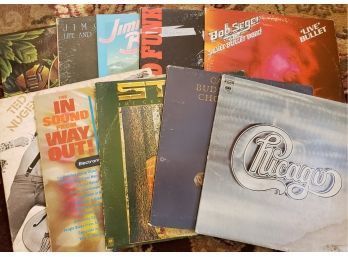 10 Vintage Vinyl Records
