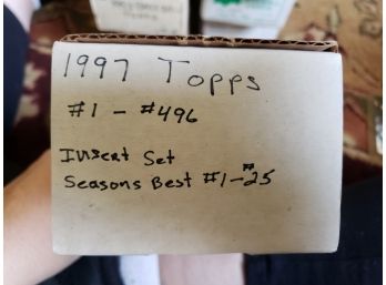 Entire Set Of 1997 Topps With Inserts And Checklists