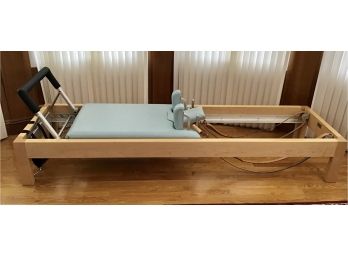 PILATES Classic Wood Reformer Machine From Pilates Designs By Basil New York RETAIL $4,545