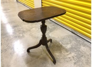 Rectangular Antique Pedestal Table
